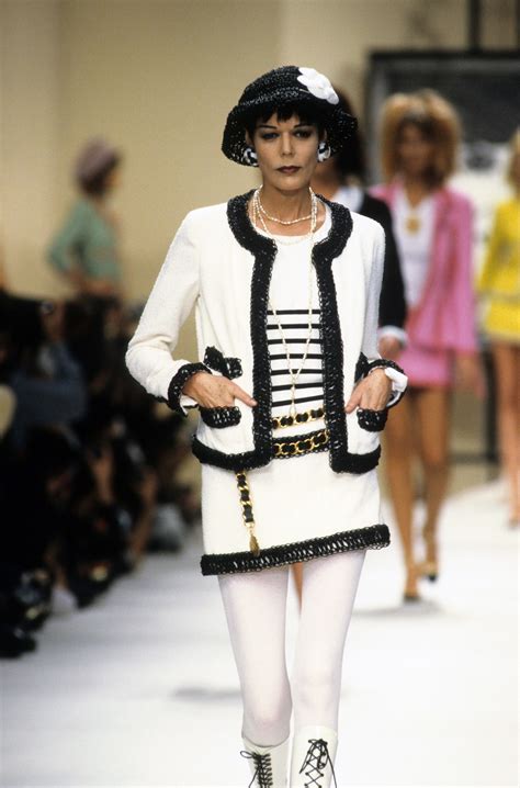 chanel spring 1994|chanel runway fashion.